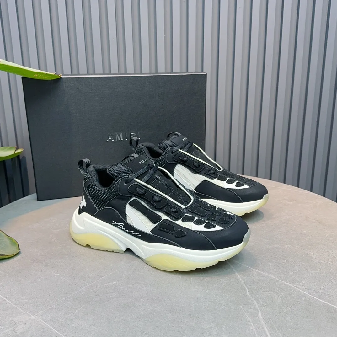 Men's shoes 💰740💰 AMIRI AMIRI fashion brand hot sale 🔥 Available all year round ✅ Official website synchronization Imported fabrics 1⃣️ vs 1⃣️ replica, original factory special original sole, 38-45 (38.45. Non-refundable)
